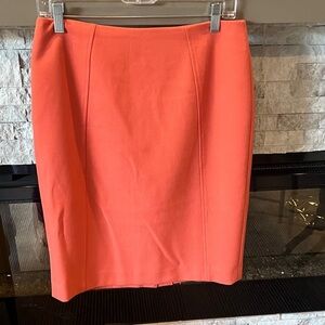 Halogen Orange Pencil Skirt size 6